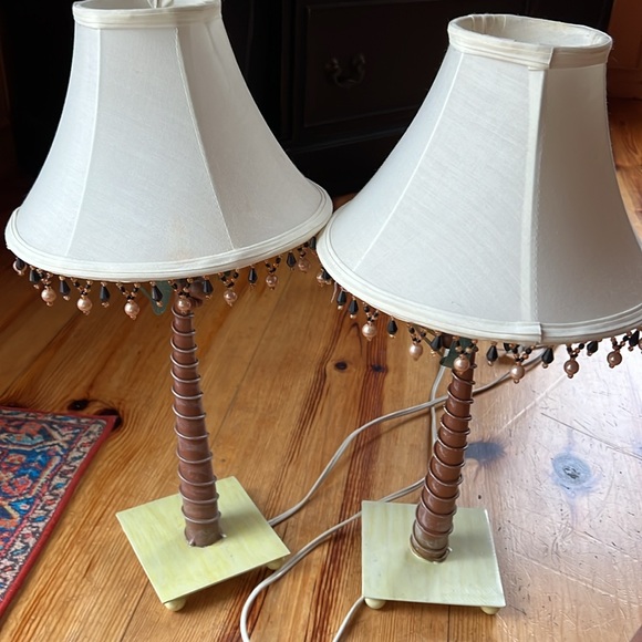 Set of 2 matching Tropical Lamps - Picture 16 of 16
